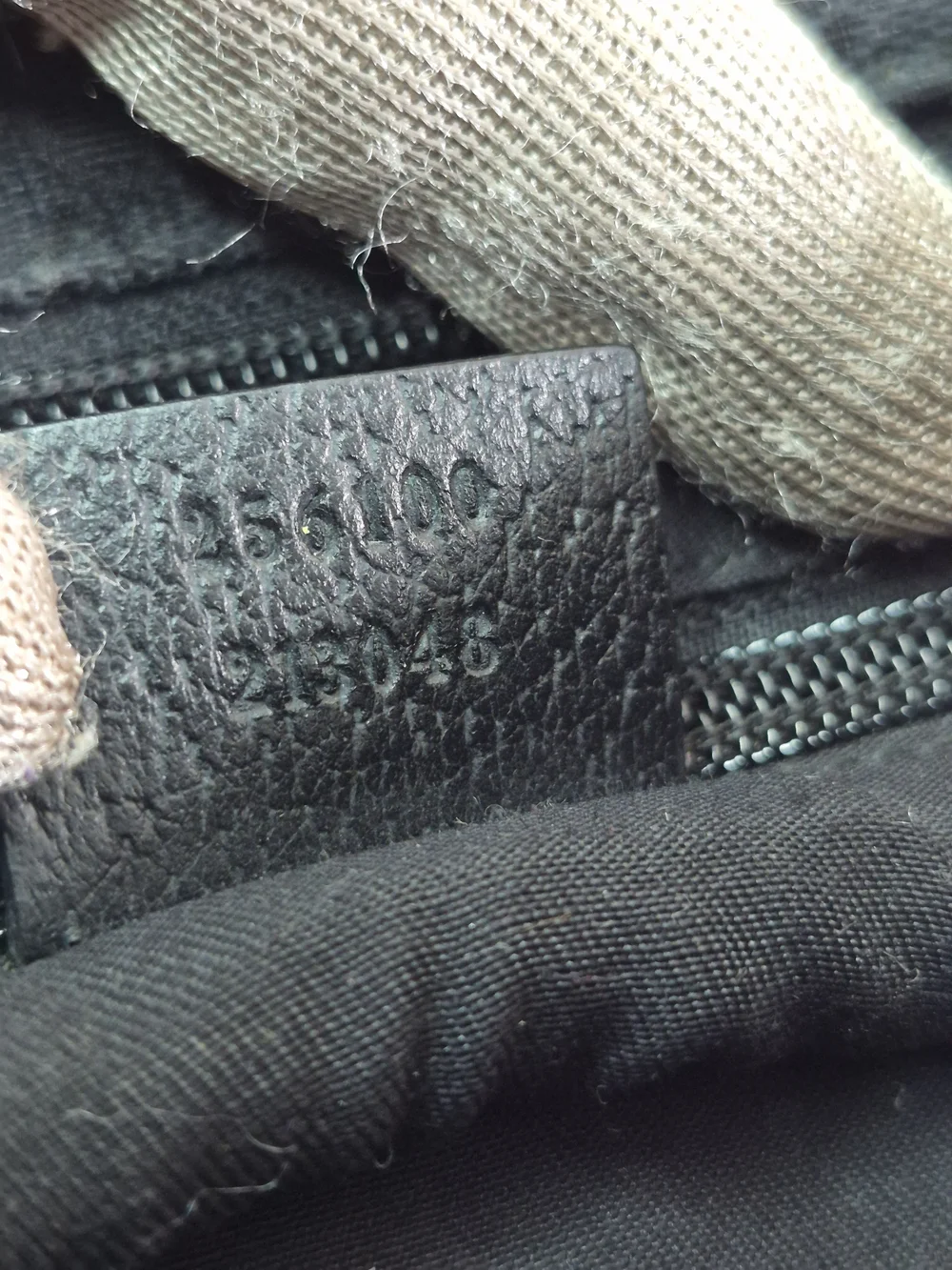 Gucci Black GG Canvas and Leather Messenger Bag